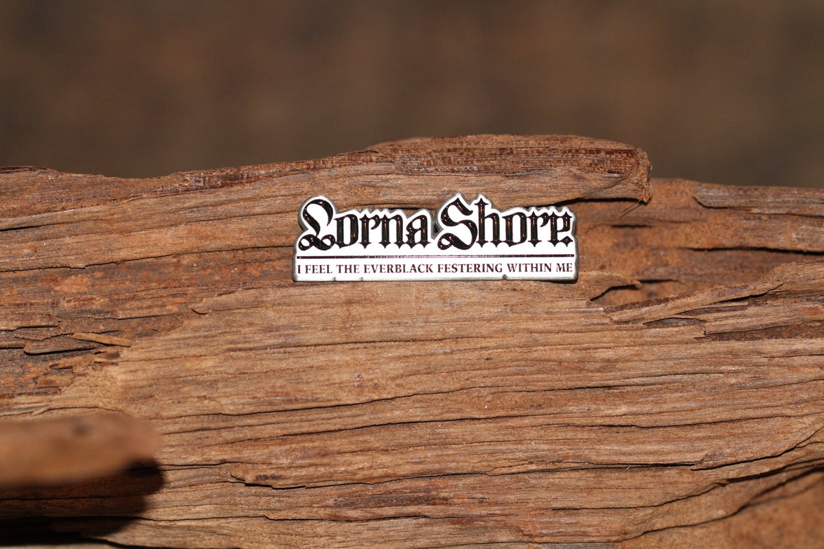 Lorna Shore – metal pins and badges