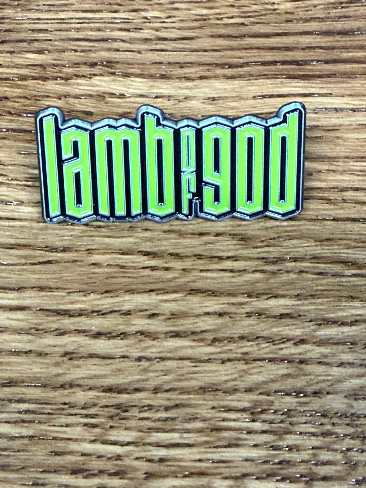 LAMB OF GOD-INTO OBLIVION/GREEN LOGO - Hellgate