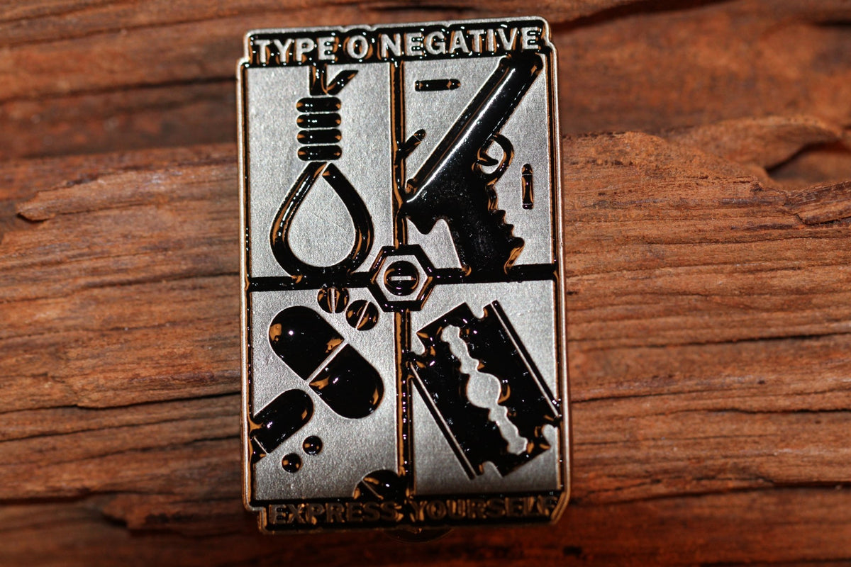 Type O Negative – patches and metal pins