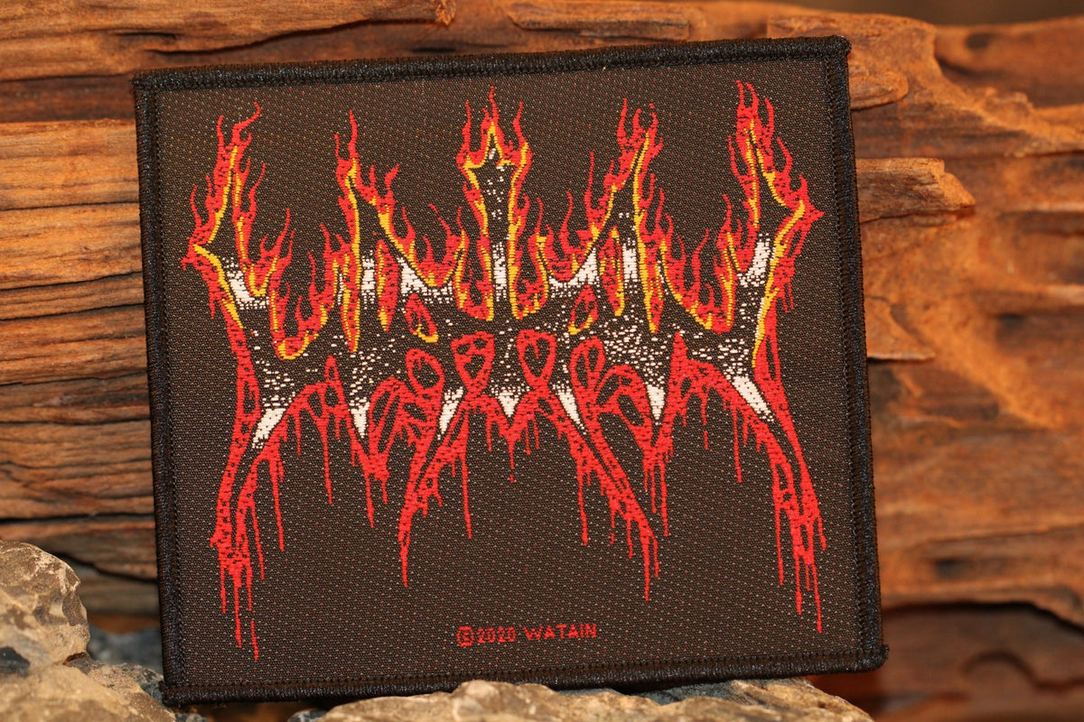 Watain - Flaming Logo - Hellgate