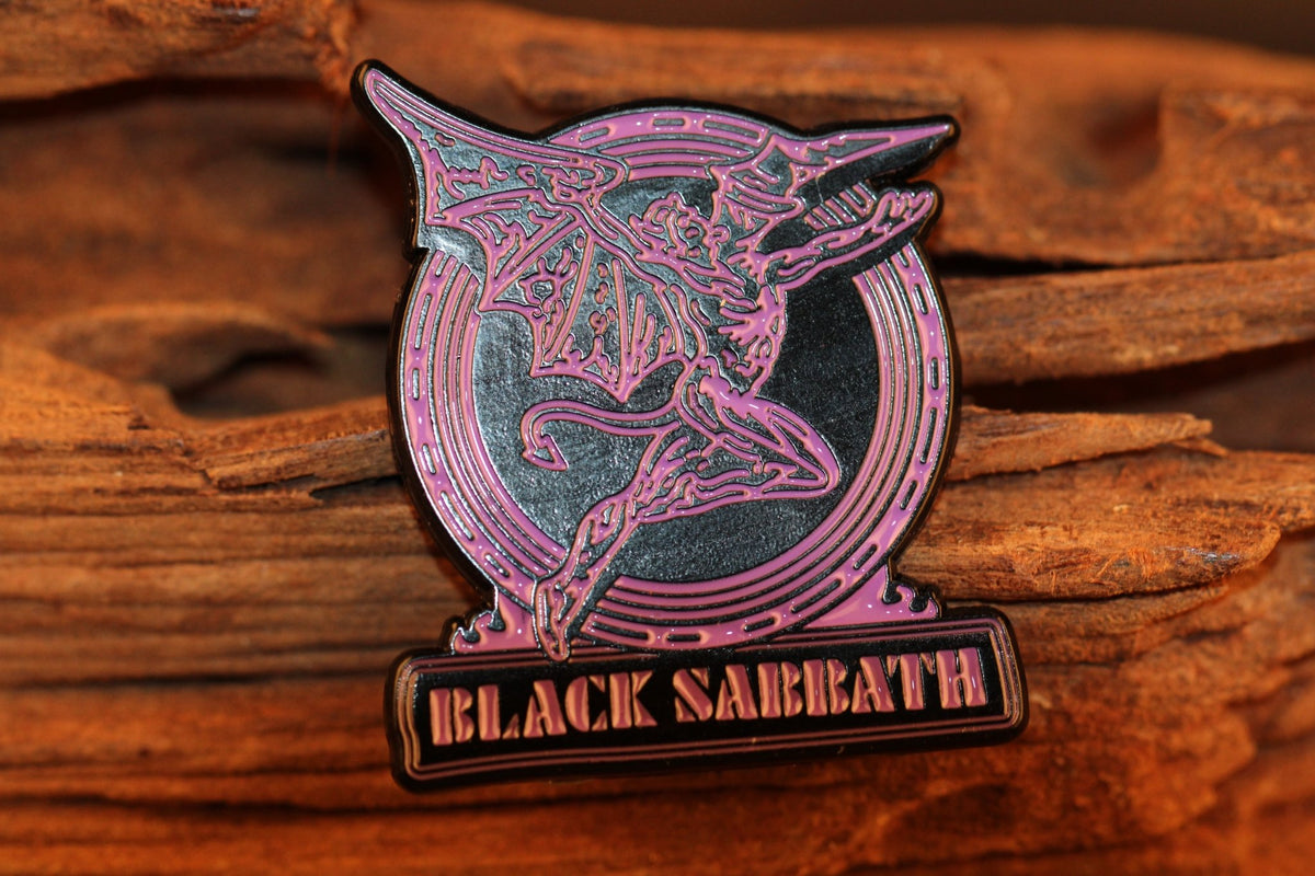 BLACK SABBATH - PURPLE LOGO & DAEMON - Hellgate