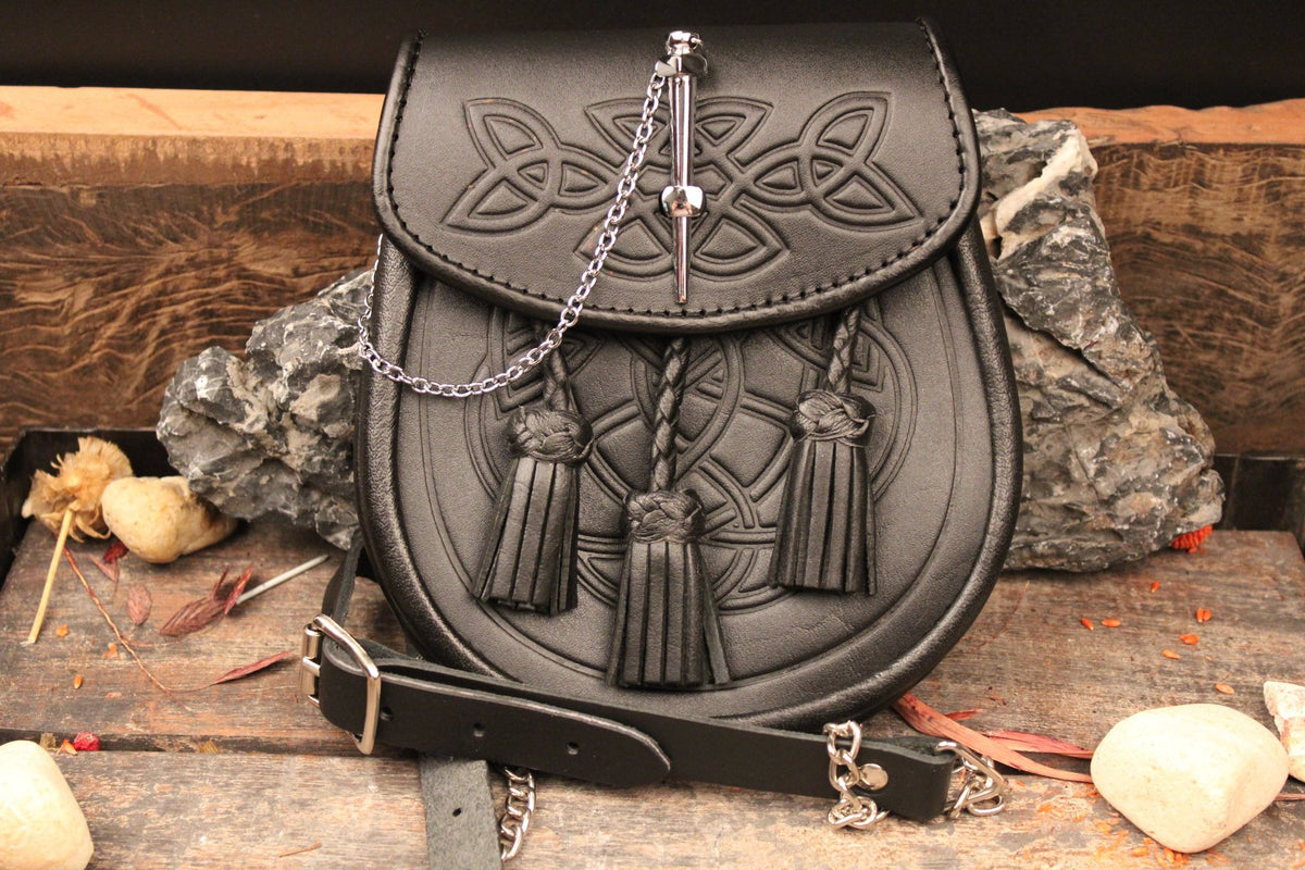 Black Kilt Sporran - Hellgate
