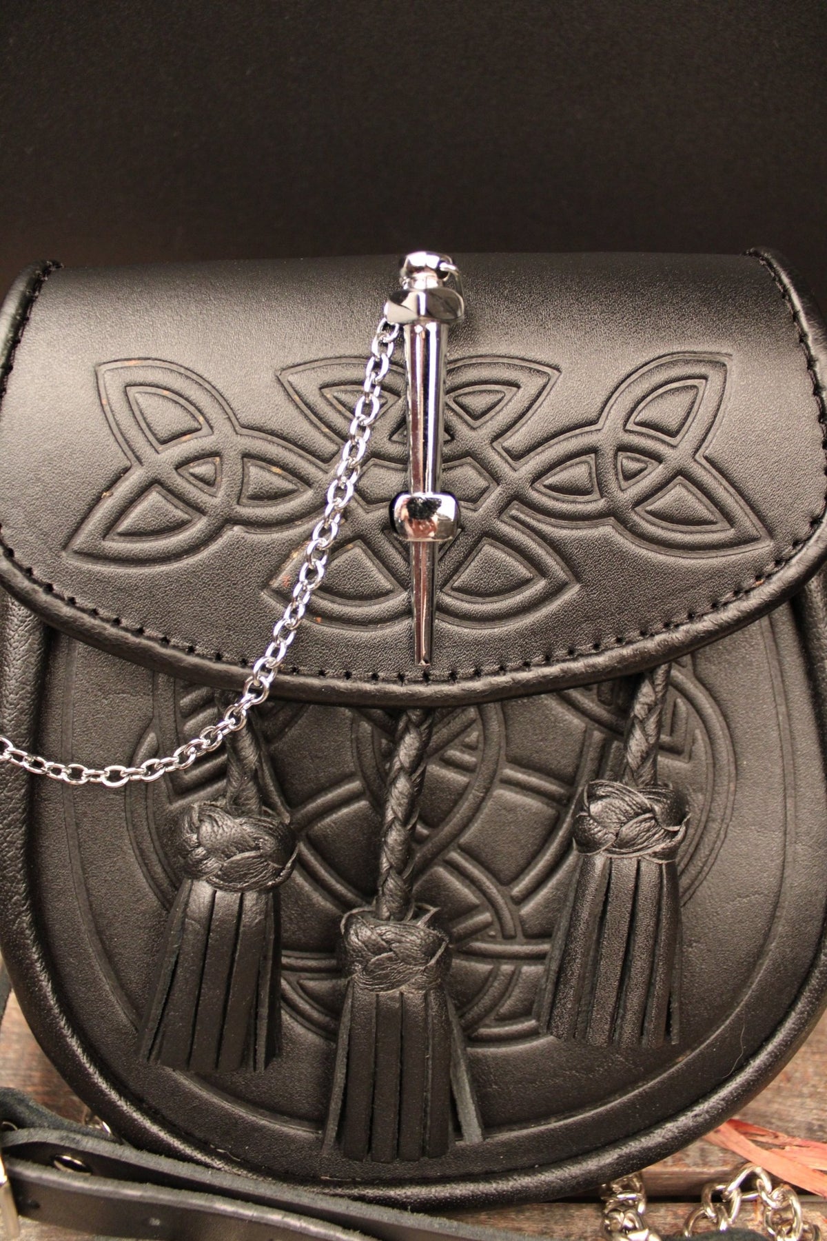 Black Kilt Sporran - Hellgate