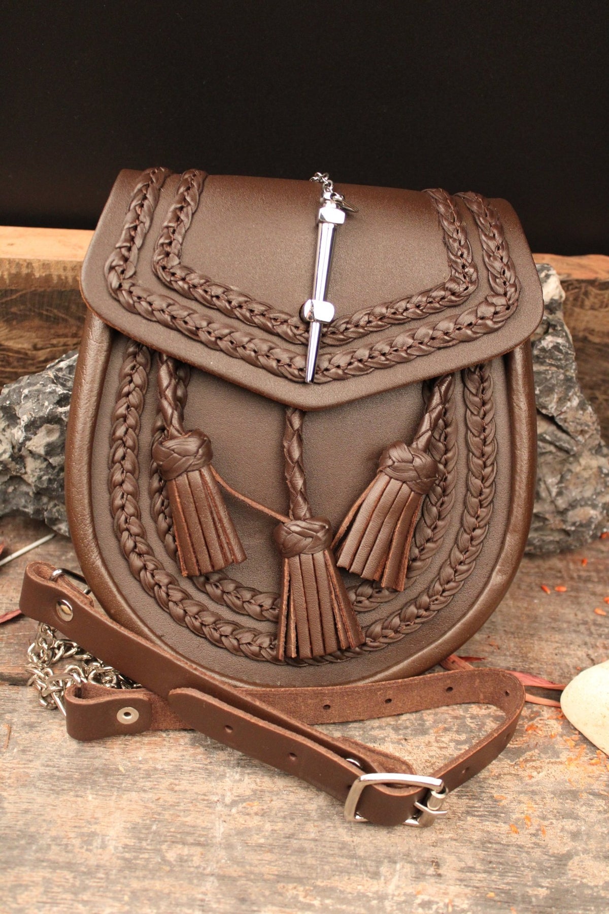 Brown Kilt Sporran - Hellgate