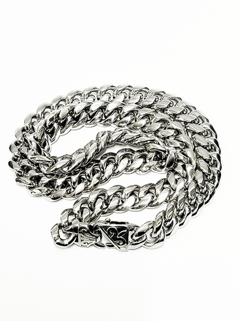 Smooth Silver Chain 13mm - Hellgate