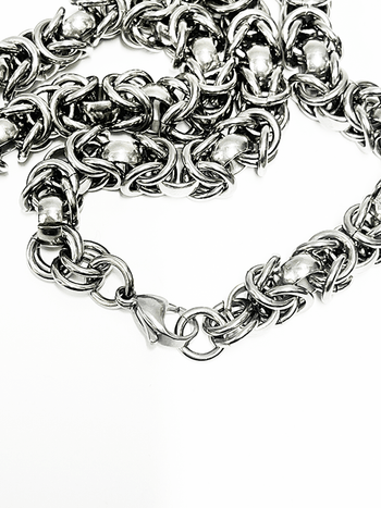 Round Byzantine Chain 7mm - Hellgate